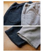 ヘリンボンウールシャギー　パンツ